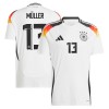 Camiseta de fútbol Alemania Muller 13 Primera Equipación Euro 2024 - Hombre